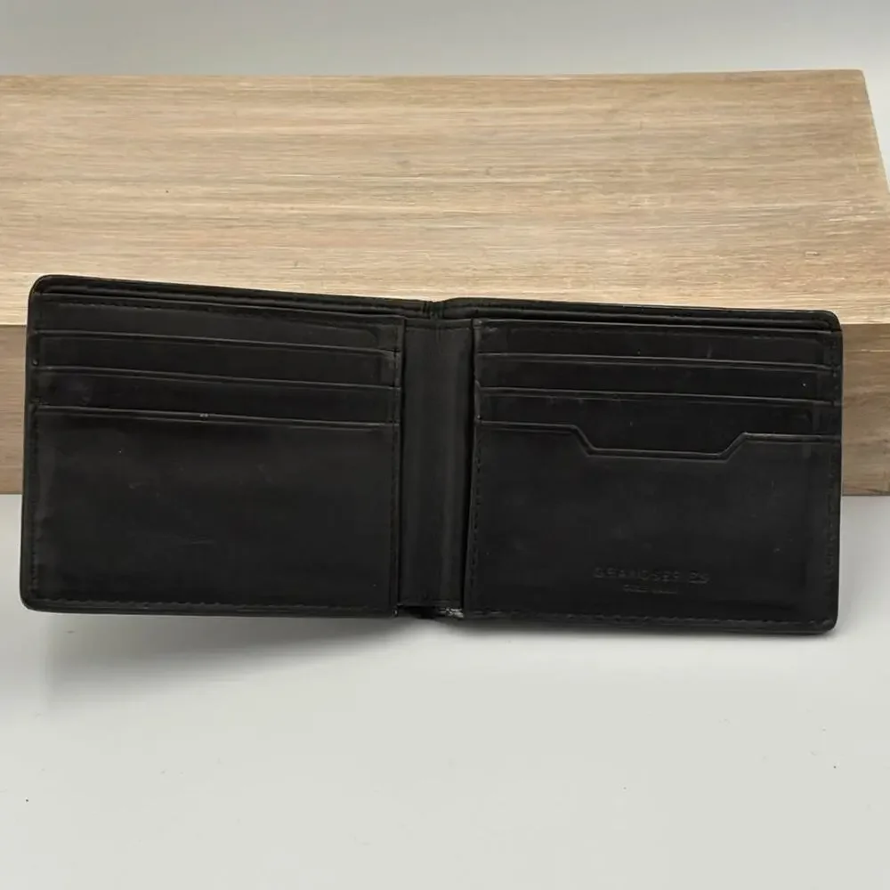 Cole Haan GrandSeries black bi-fold wallet